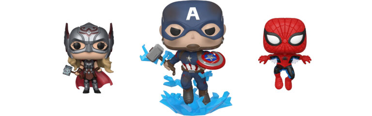 Portada funko pop Marvel